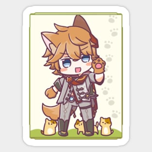 Puppy Childe Chibi Sticker